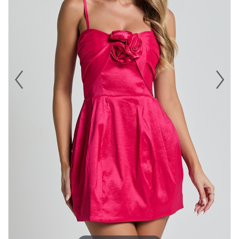 SHOWPO Pink flower dress